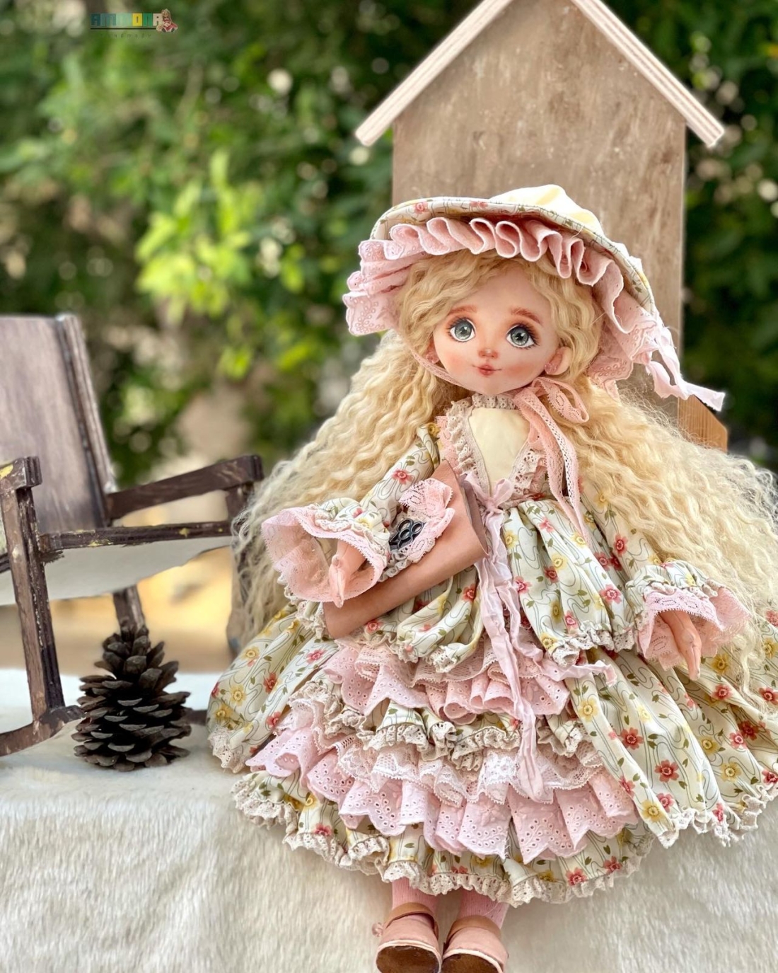 Julia Handmade Rag Doll