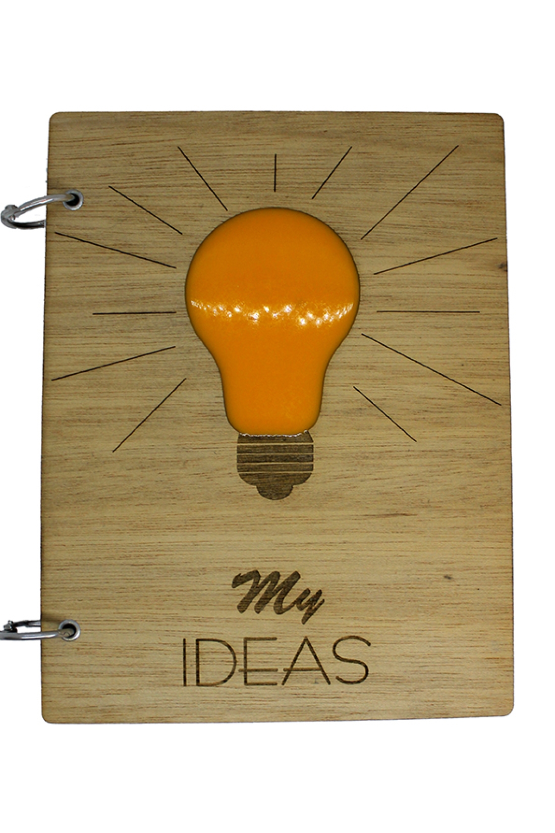 C3 My Ideas Wooden Notebook